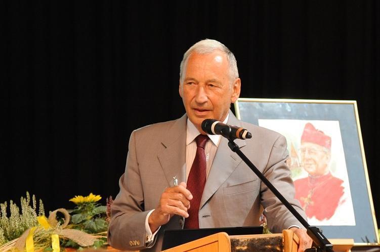 Gynäkologe Prof. Johannes Huber bei den Kardinal-König-Gesprächen / Wolfgang Zarl Gynäkologe Prof. Johannes Huber bei den Kardinal-König-Gesprächen