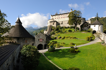 Burgansicht Hohenwerfen